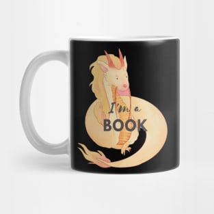 I am a book dragon Mug